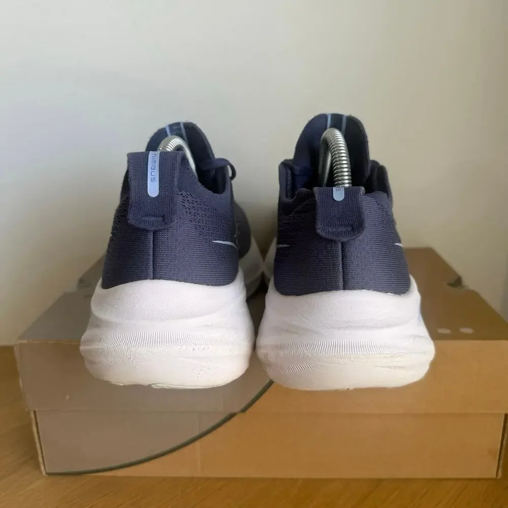ASICS Gel Nimbus 26 Blue/White Women Running Sneakers- SZ 9
